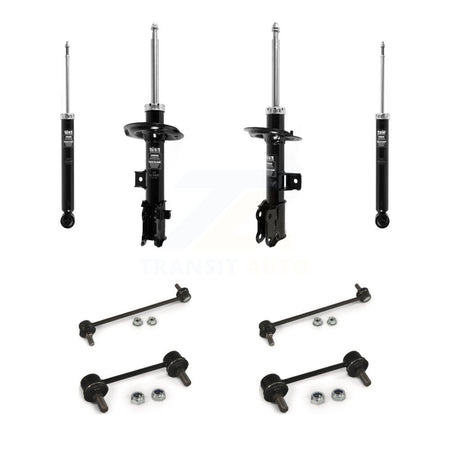 Front Rear Suspension Strut Shock & TQ sway Bar Link Kit (8Pc) For Kia Sportage KSS-107962