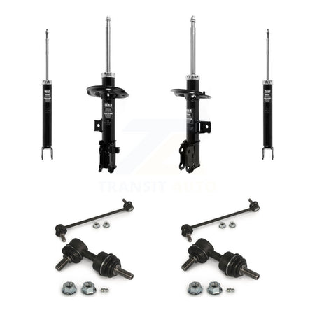 Front Rear Strut Shock & TQ sway Bar Link Kit (8Pc) For Hyundai Tucson Kia Sportage KSS-107963