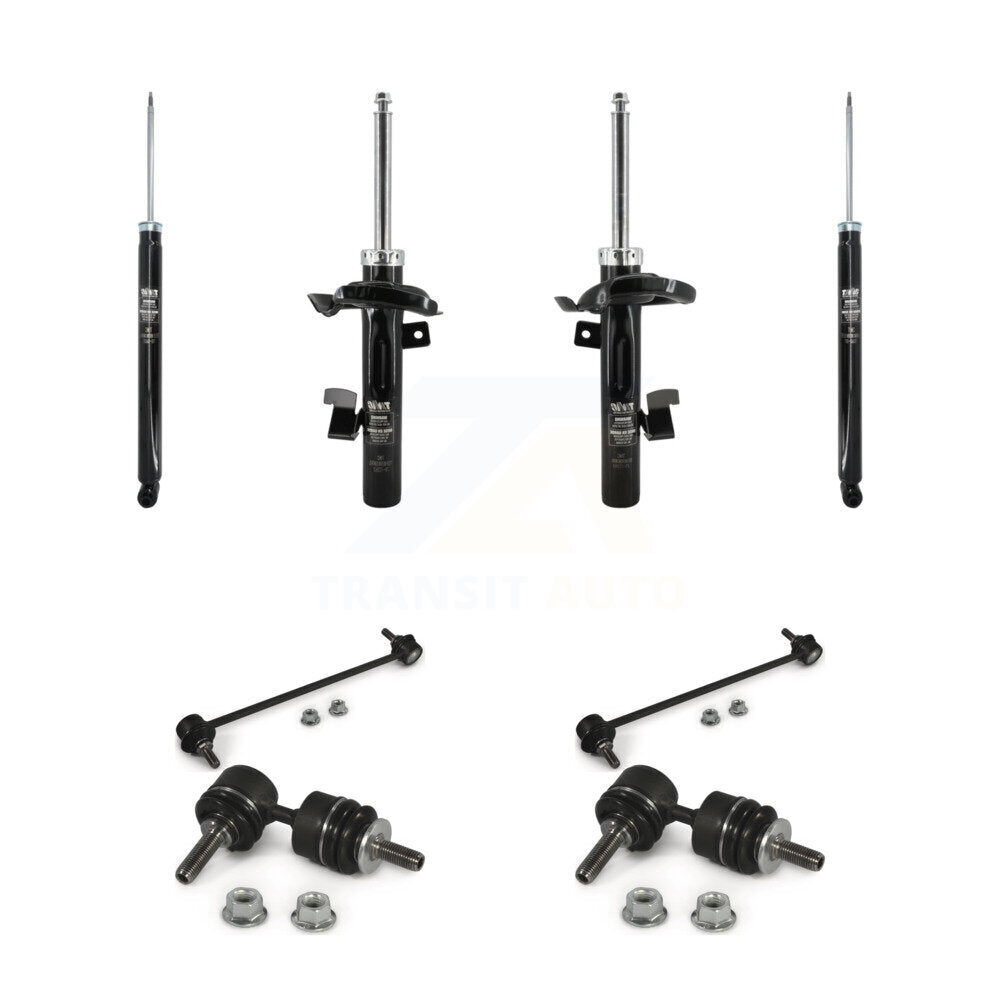 Front Rear Suspension Strut Shock & TQ sway Bar Link Kit (8Pc) For Mazda 3 5 KSS-107970