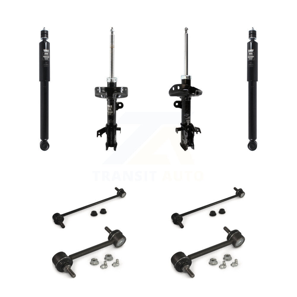 Front Rear Suspension Strut Shock & TQ Bar Link Kit (8Pc) For 2007-2012 Acura RDX KSS-107976