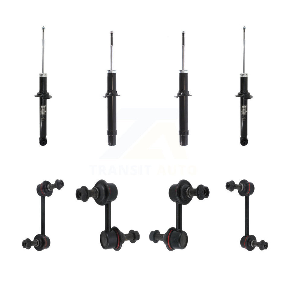 Front Rear suspension Strut & TOR sway Bar Link Kit (8Pc) For 2007-2008 Acura TL KSS-108158