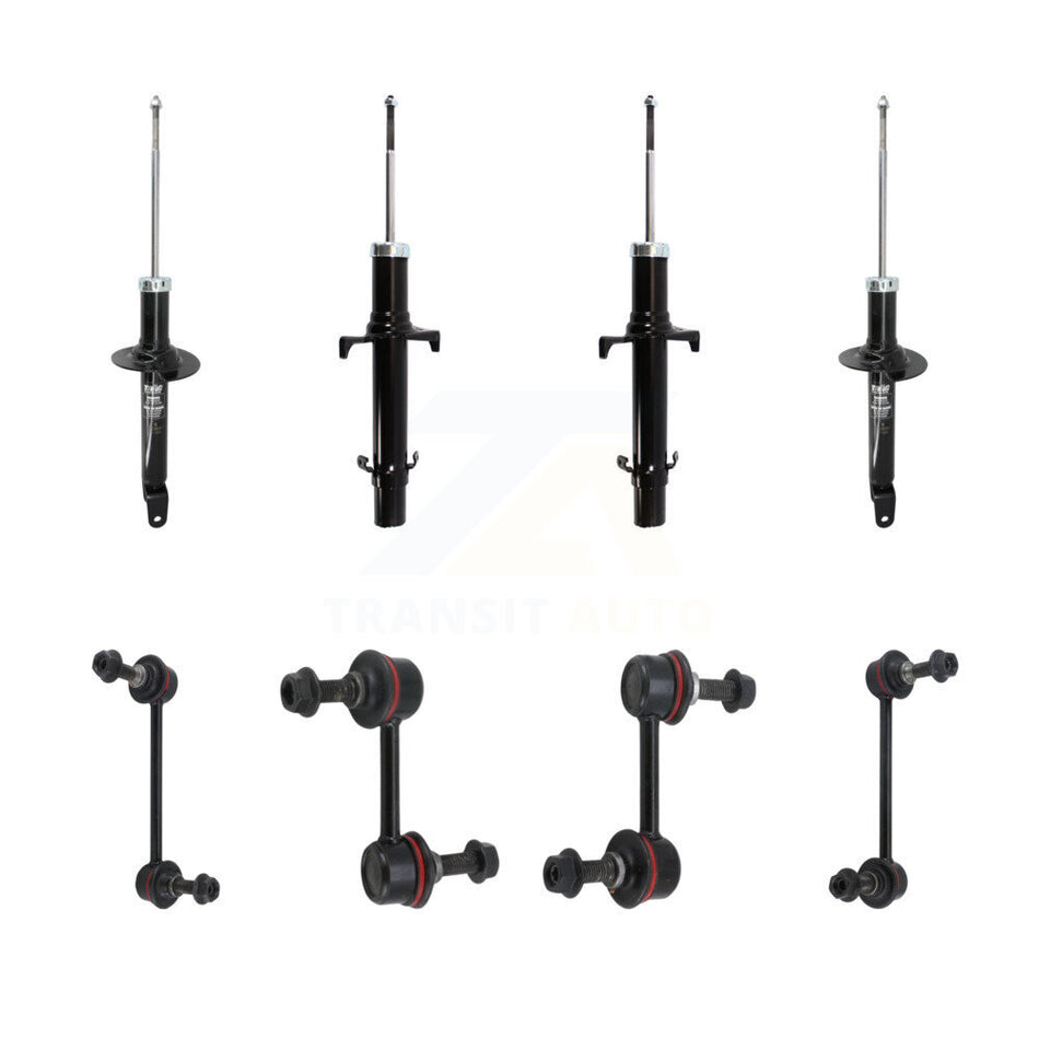 Front Rear suspension Strut & TOR sway Bar Link Kit (8Pc) For 2008-2012 Honda Accord KSS-108161