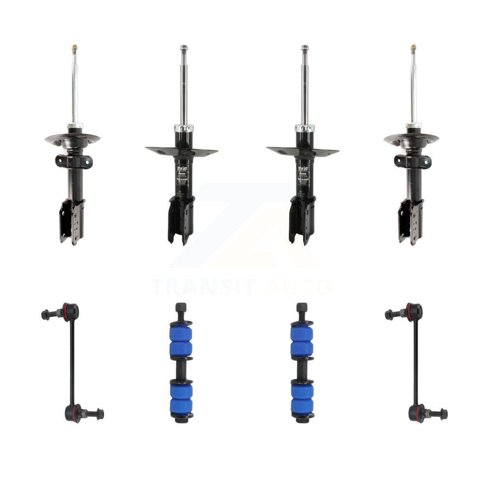 Front Rear Strut & TOR Bar Link Kit For Chevrolet Impala Buick LaCrosse Century Allure KSS-108165