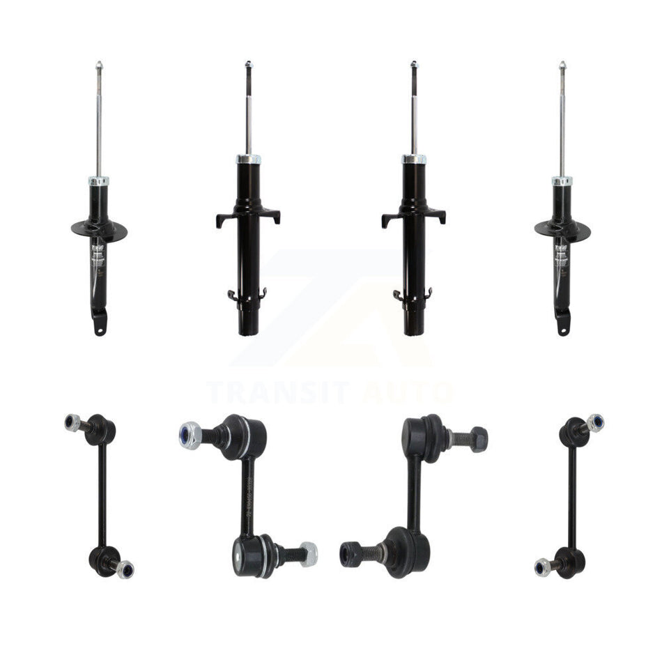 Front Rear suspension Strut & TQ sway Bar Link Kit (8Pc) For 2008-2012 Honda Accord KSS-108170
