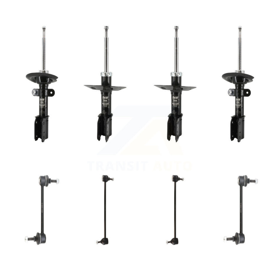 Front Rear suspension Strut & TQ sway Bar Link Kit For 2008-2009 Buick Allure 5.3L KSS-108174