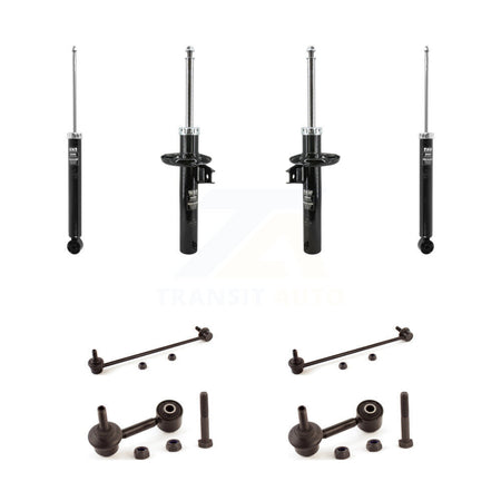 Front Rear Suspension Strut Shock & TOR Bar Link Kit For Volkswagen Tiguan Limited KSS-108183