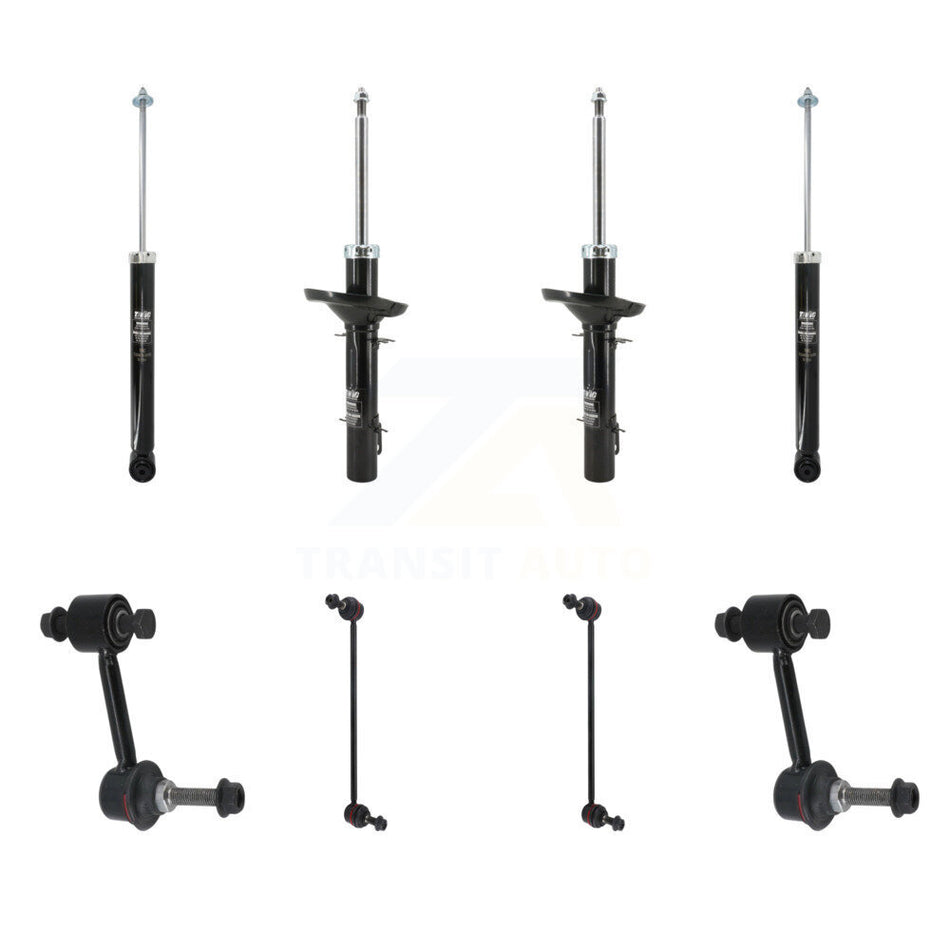 Front Rear Strut Shock & TOR sway Bar Link Kit For Volkswagen Jetta Generation IV KSS-108186