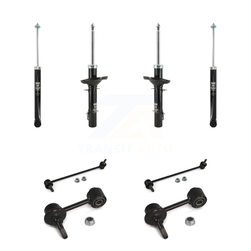 Front Rear Strut Shock & TQ sway Bar Link Kit For Volkswagen Jetta Generation IV KSS-108201