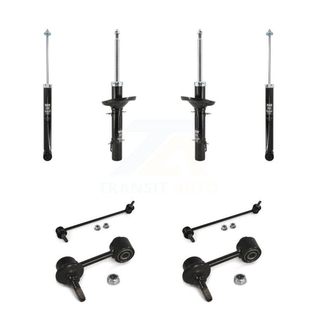 Front Rear Strut Shock & TQ sway Bar Link Kit For Volkswagen Jetta Generation IV KSS-108201