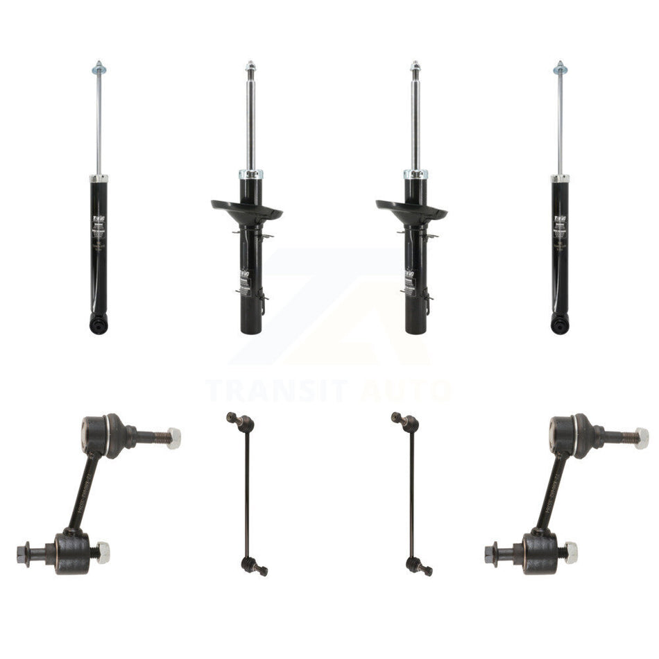 Front Rear Strut Shock & TQ sway Bar Link Kit For Volkswagen Jetta Generation IV KSS-108201
