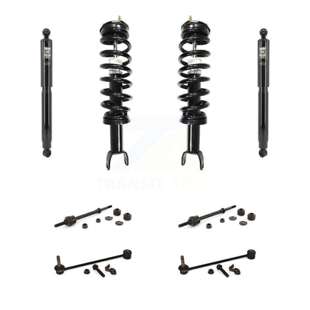Front Rear Complete Strut Shock & TOR Bar Link Kit For 20-22 Ram 1500 Classic 4WD KSS-108267