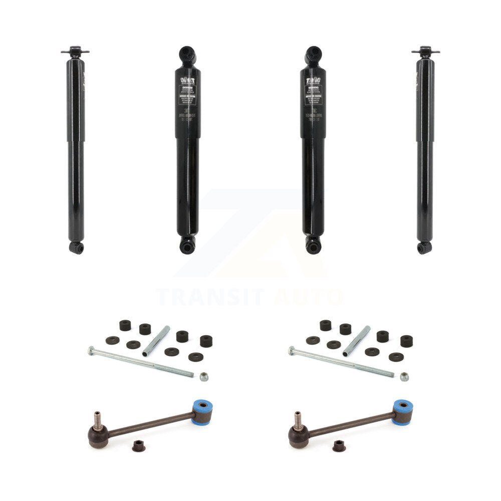 Front Rear Suspension Shock & TOR sway Bar Link Kit For 2000 GMC Yukon 4WD with 5.7L KSS-108268