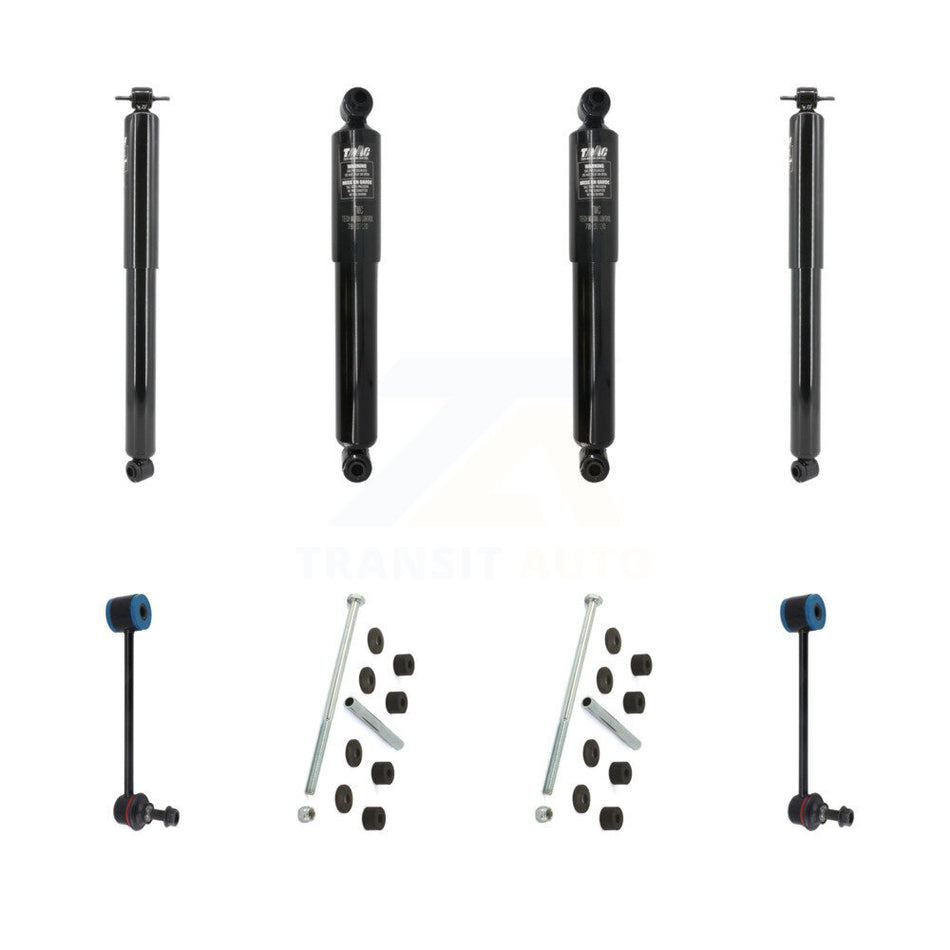 Front Rear Suspension Shock & TOR sway Bar Link Kit For 2000 GMC Yukon 4WD with 5.7L KSS-108268