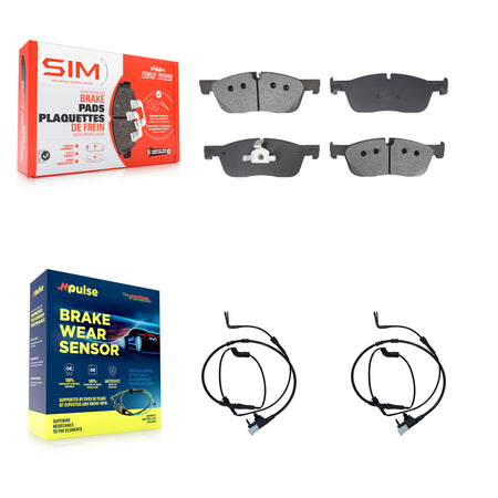 Front Semi-Metallic Brake Pad Wear Sensor Kit For Land Rover Discovery Sport Range Evoque KSW-100772