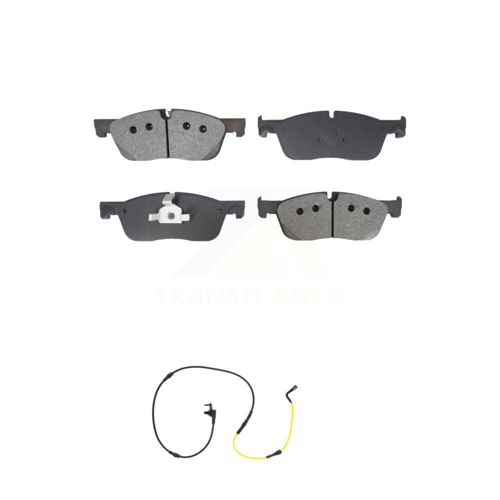 Front Semi-Metallic Brake Pads & Wear Sensor Kit For Jaguar F-Pace Land Rover Range Velar KSW-100790
