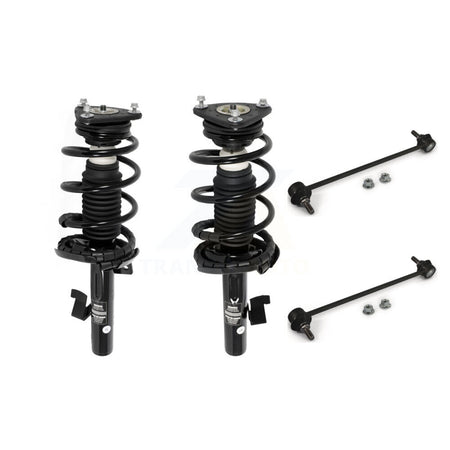 Front Complete Shock Assembly And TQ Link Kit For Mazda 3 5 Excludes MazdaSpeed Model KT7-100003