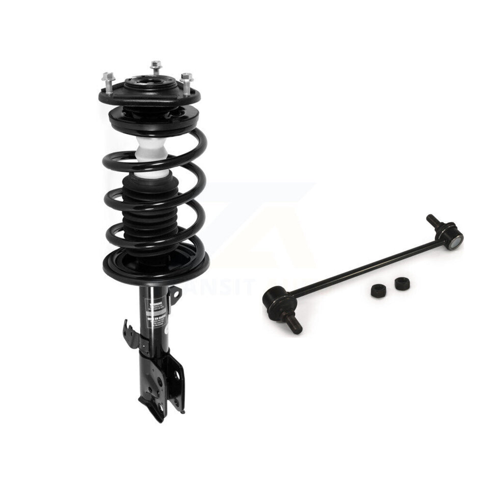 Front Left Complete Shock Assembly And TQ Link Kit For Toyota Corolla Matrix Pontiac Vibe KT7-100007
