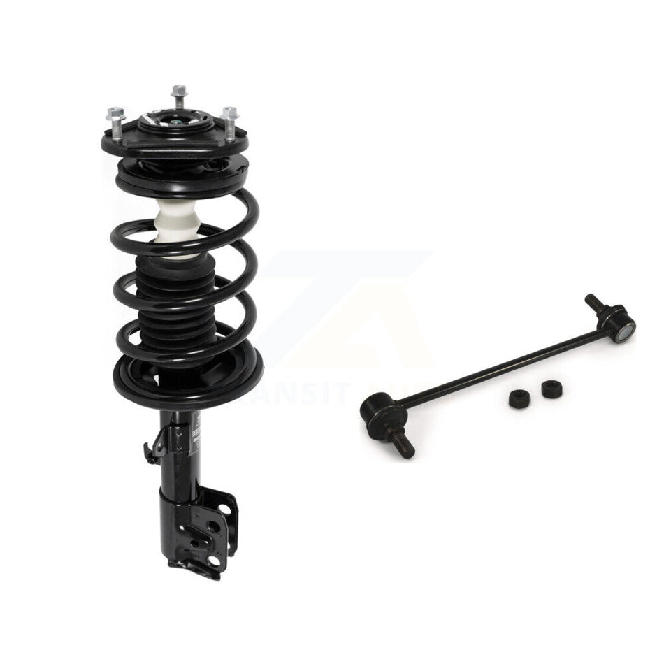 Front Right Complete Shock Assembly & TQ Link Kit For Toyota Corolla Matrix Pontiac Vibe KT7-100011