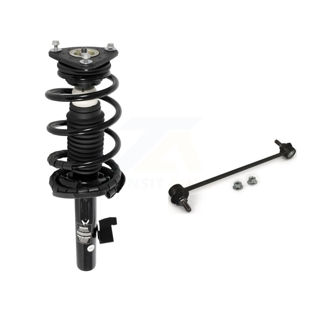 Front Right Complete Shock Assembly & TQ Link Kit For Mazda 3 5 Excludes MazdaSpeed Model KT7-100013