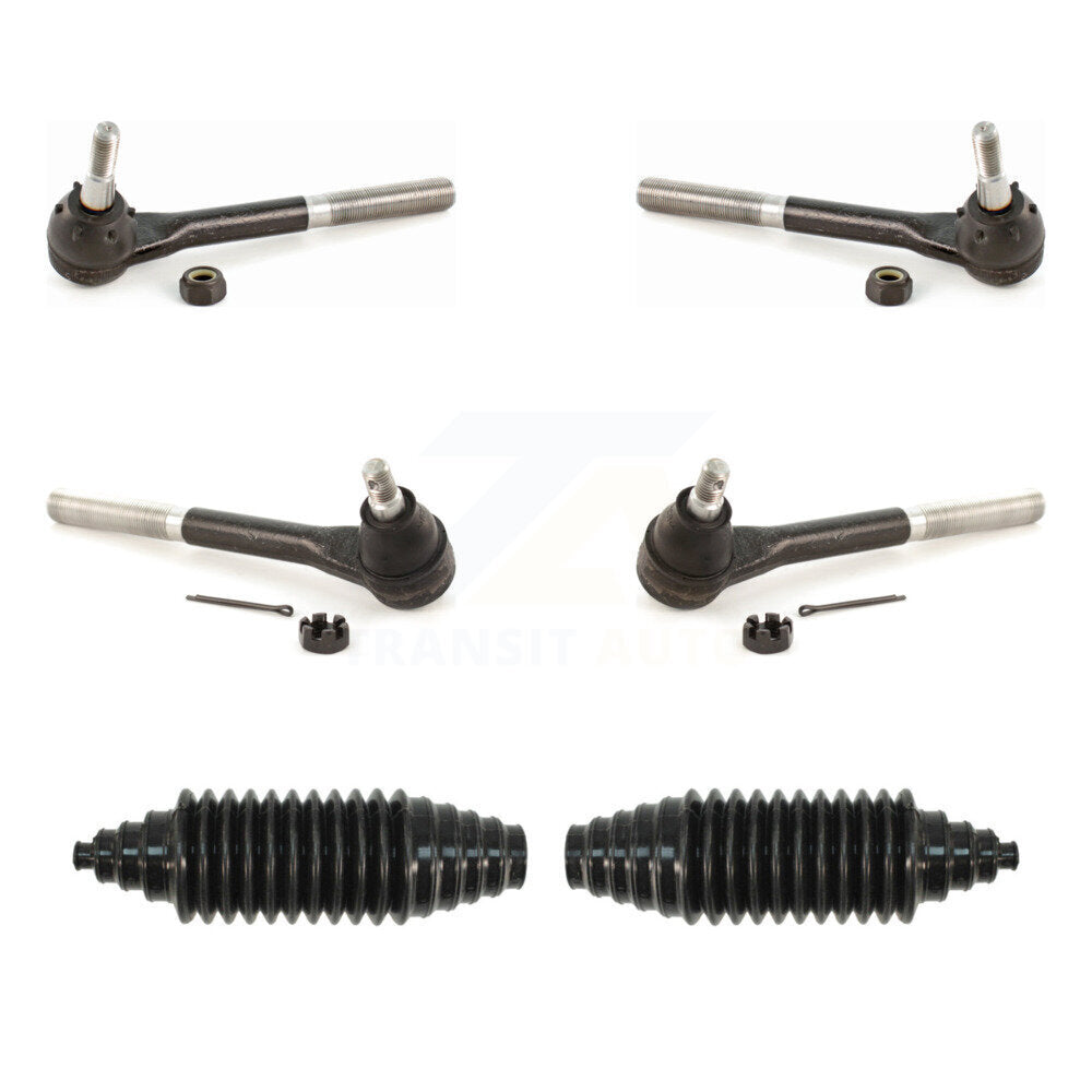 Front Tie Rod End & Boot Kit For K1500 Chevrolet GMC K2500 K3500 Tahoe Yukon Suburban KTB-100003