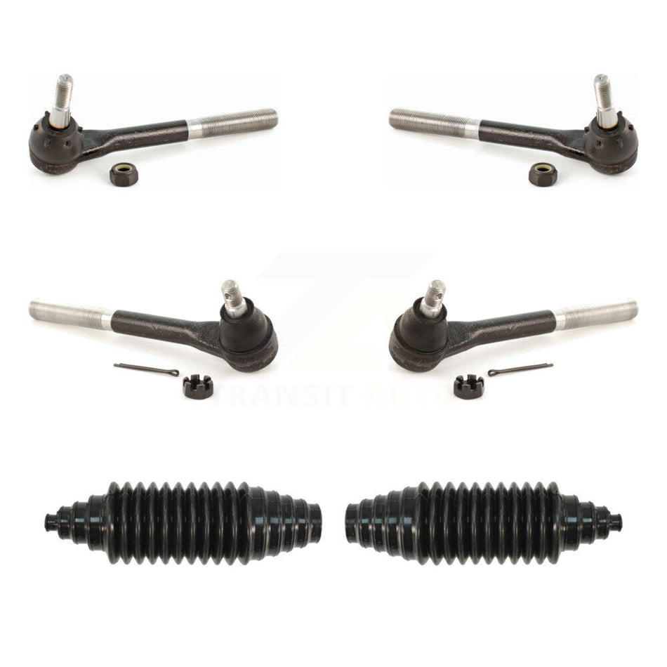 Front Tie Rod End & Boot Kit For K1500 Chevrolet GMC K2500 K3500 Tahoe Yukon Suburban KTB-100003