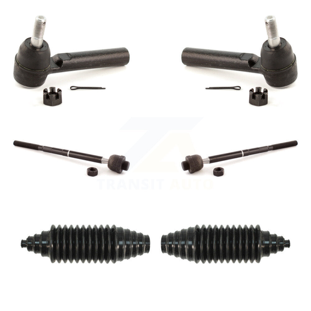 Front Tie Rod End & Boot Kit For Chevrolet GMC Sierra 1500 Silverado Avalanche Cadillac KTB-100052