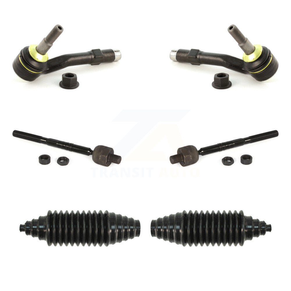 Front Tie Rod End & Boot Kit For BMW 530i 650i 525i 645Ci 528i 550i M5 M6 545i 535i KTB-100062