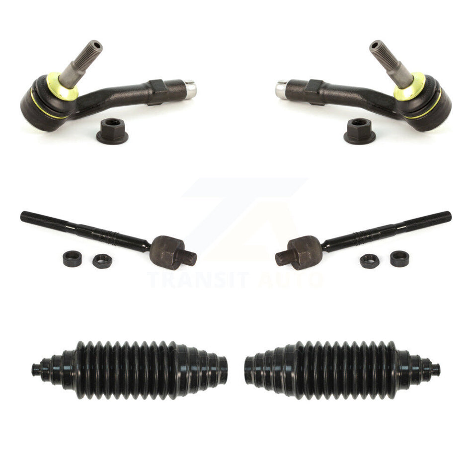 Front Tie Rod End & Boot Kit For BMW 530i 650i 525i 645Ci 528i 550i M5 M6 545i 535i KTB-100062