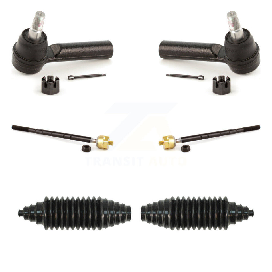 Front Steering Tie Rod End & Boot Kit For Ford Escape Mazda Tribute Mercury Mariner KTB-100074