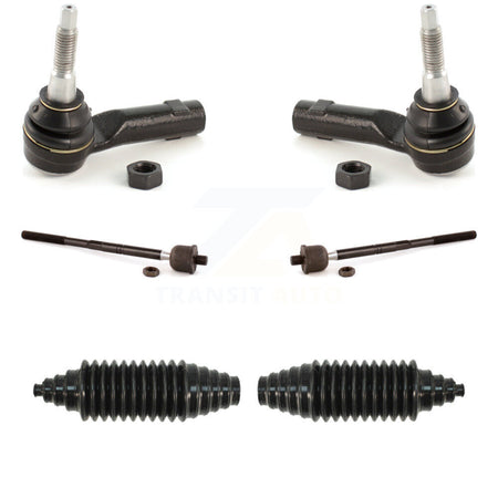 Front Steering Tie Rod End & Boot Kit For Ford F-150 Lincoln Mark LT RWD KTB-100075
