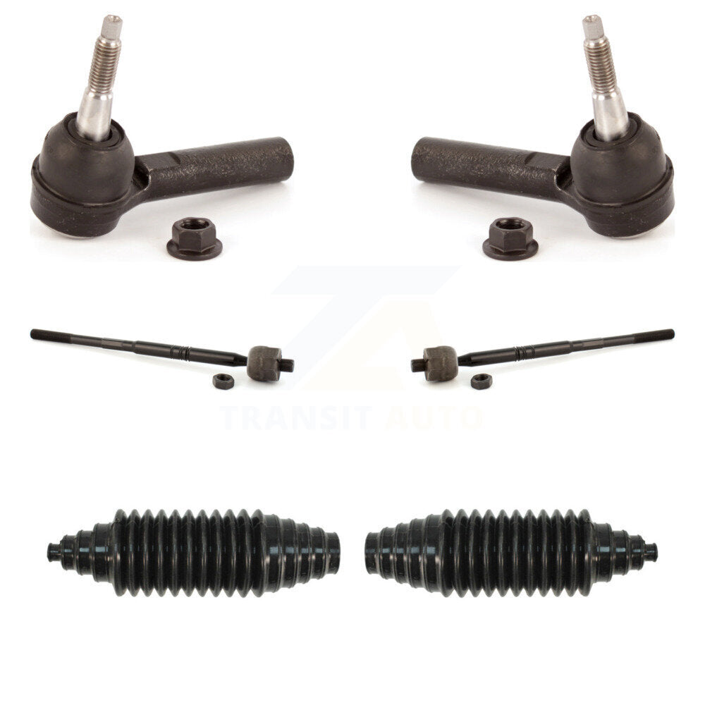 Front Steering Tie Rod End & Boot Kit For 2010-2017 Chevrolet Equinox GMC Terrain 2.4L KTB-100095