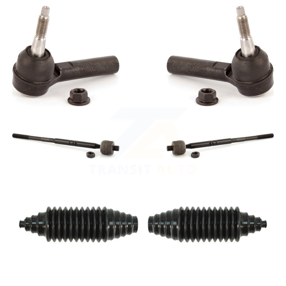 Front Steering Tie Rod End & Boot Kit For 2010-2017 Chevrolet Equinox GMC Terrain 2.4L KTB-100095