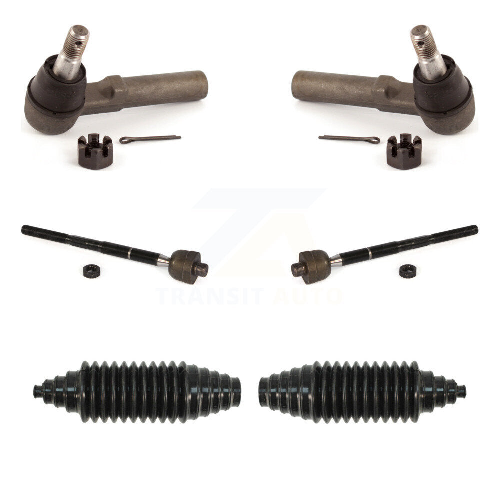 Front Steering Tie Rod End & Boot Kit For Chevrolet Colorado GMC Canyon KTB-100123