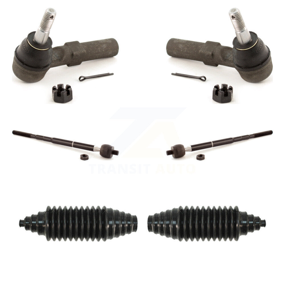 Front Steering Tie Rod End & Boot Kit For Chevrolet Equinox Pontiac Torrent Saturn Vue KTB-100124