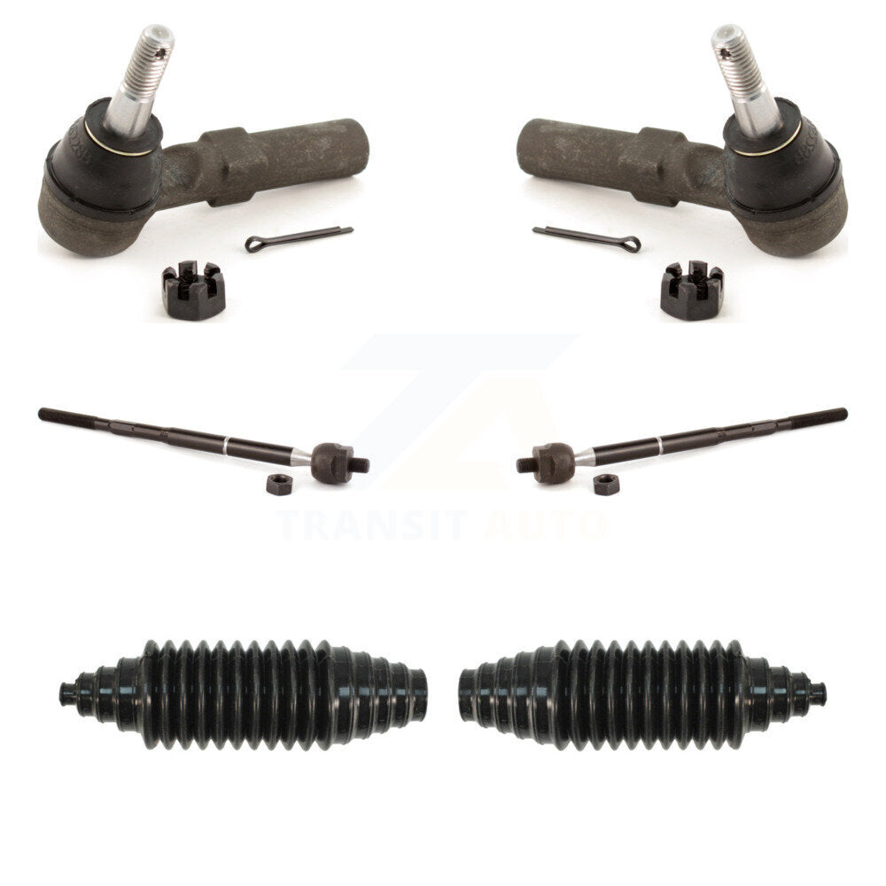 Front Steering Tie Rod End & Boot Kit For Chevrolet Equinox Pontiac Torrent KTB-100134