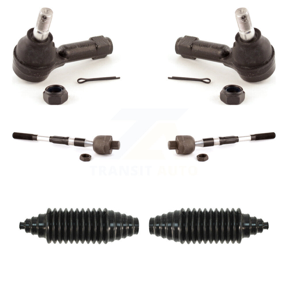 Front Tie Rod End & Boot Kit For Nissan Pathfinder Armada With 14mm Diameter Thread KTB-100278