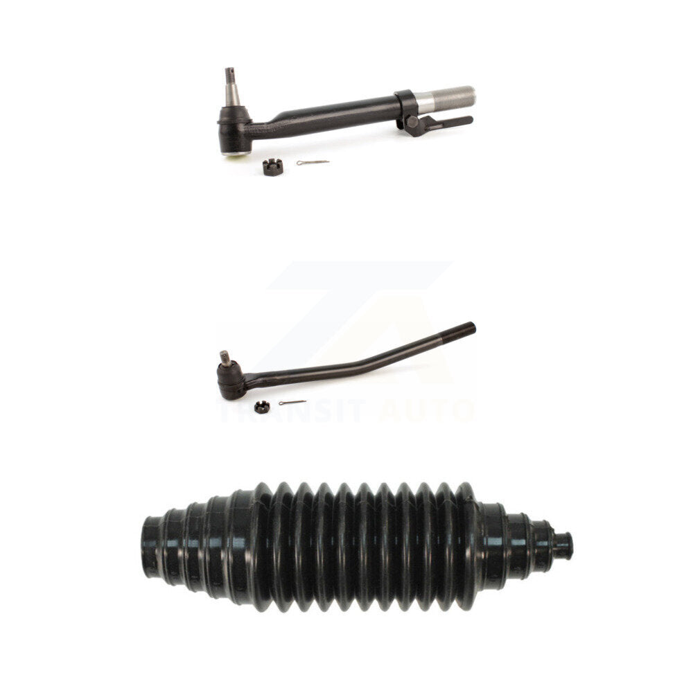Front Left Tie Rod End & Boot Kit For Ford F-350 Super Duty 1-3 8" Diameter Thread KTB-100296