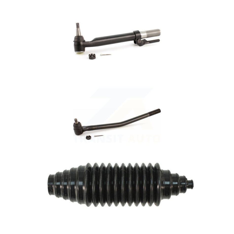 Front Left Tie Rod End & Boot Kit For Ford F-350 Super Duty 1-3 8" Diameter Thread KTB-100296