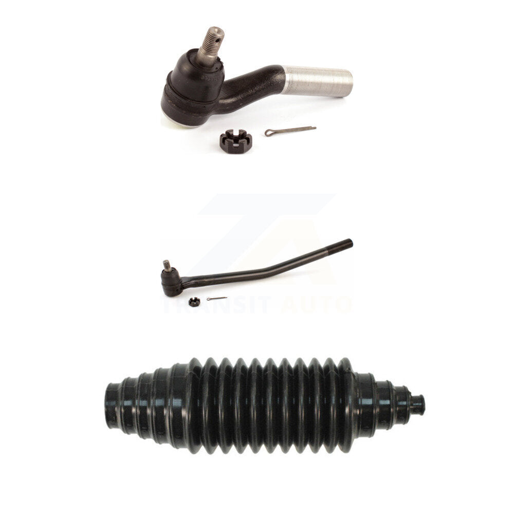 Front Left Steering Tie Rod End & Boot Kit For Ford E-350 Super Duty E-250 E-450 E-150 KTB-100297