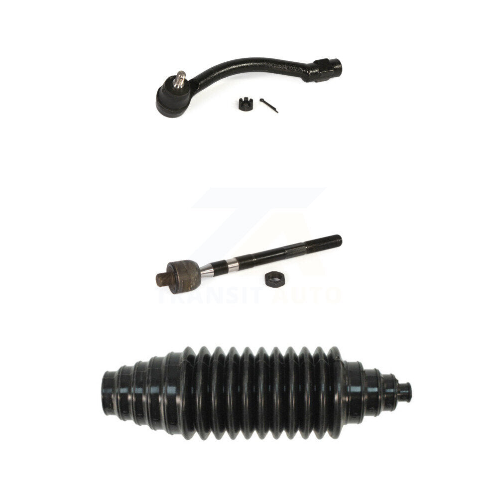 Front Left Steering Tie Rod End & Boot Kit For Hyundai Elantra GT Veloster Coupe KTB-100502