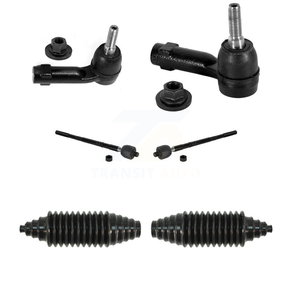 Front Steering Tie Rod End & Boot Kit For 2014-2018 Jeep Cherokee With Off Road Package KTB-100728