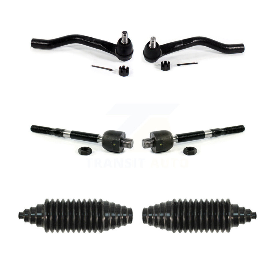 Front Steering Tie Rod End & Boot Kit For Honda Civic Acura Integra Insight KTB-100729