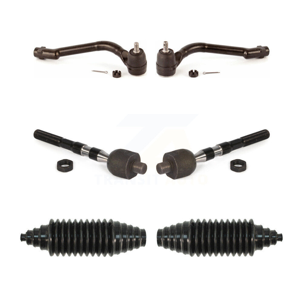 Front Steering Tie Rod End & Boot Kit For Hyundai Sonata Kia Optima KTB-100732