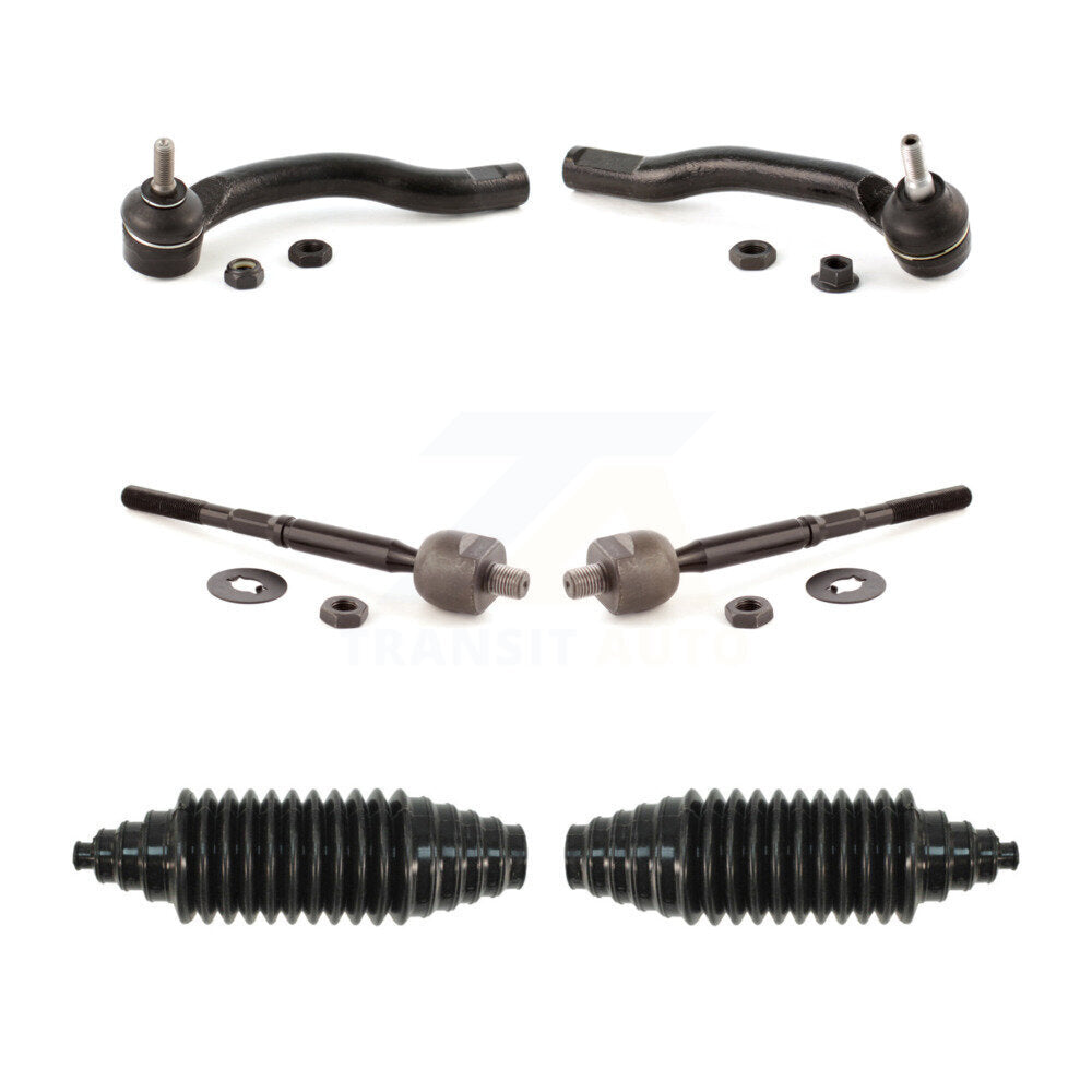 Front Steering Tie Rod End & Boot Kit For Nissan Versa Cube KTB-100741