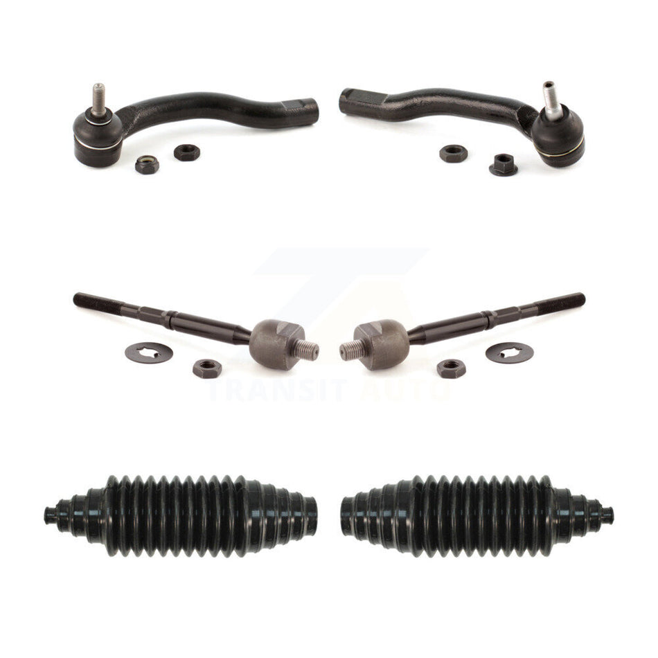 Front Steering Tie Rod End & Boot Kit For Nissan Versa Cube KTB-100741