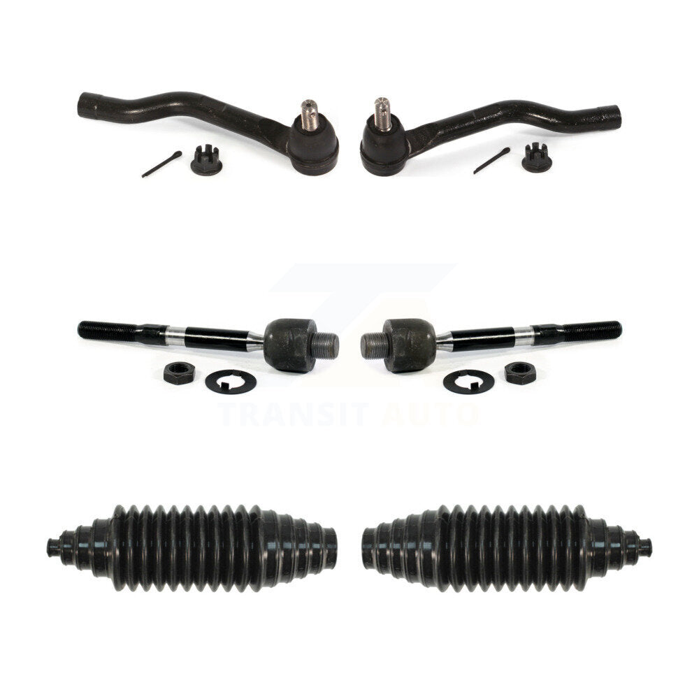 Front Steering Tie Rod End & Boot Kit For Honda Accord Acura TLX 2.4L KTB-100745
