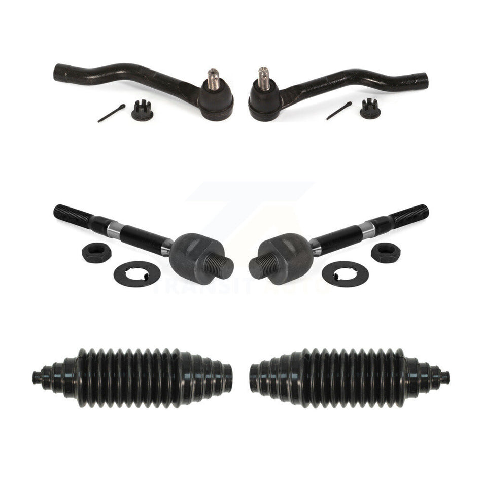 Front Steering Tie Rod End & Boot Kit For Honda Accord Acura TLX KTB-100746