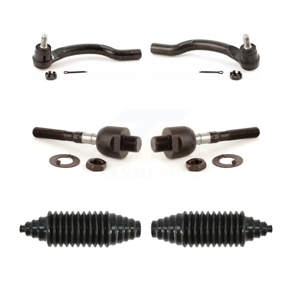 Front Steering Tie Rod End & Boot Kit For 2008-2012 Honda Accord KTB-100755