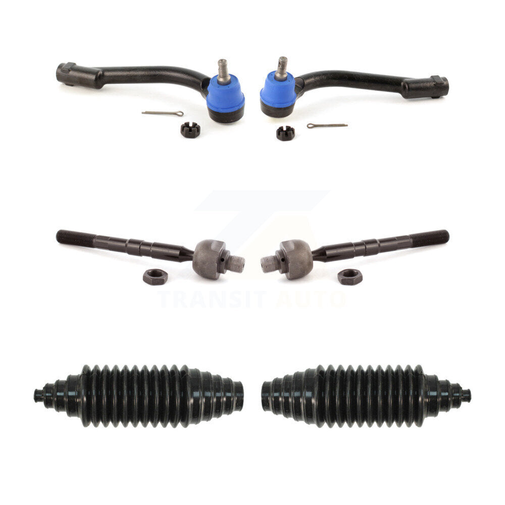 Front Steering Tie Rod End & Boot Kit For Kia Rondo Optima Magentis KTB-100767