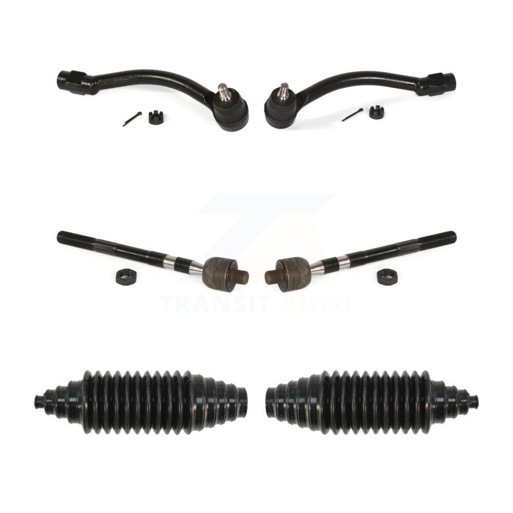 Front Steering Tie Rod End & Boot Kit For Hyundai Elantra GT Veloster Coupe KTB-100771